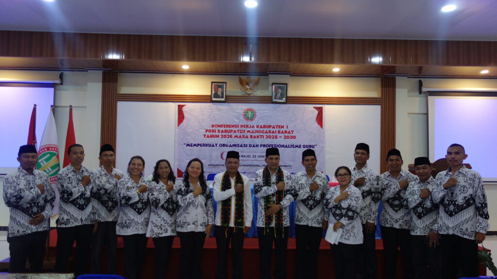 KONFERENSI KERJA KABUPATEN (KONKERKAB) I PGRI MANGGARAI BARAT TAHUN 2026: Perkuat Solidaritas dan Profesionalisme, Siapkan Program Strategis Masa Bakti 2025–2030